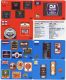 Sběratelská série kartičkových kalendáříků Miniatlas světa pivních etiket - 9. série 