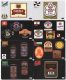 Sběratelská série kartičkových kalendáříků Miniatlas světa pivních etiket - 9. série 