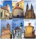 Sběratelská série kartičkových kalendáříků Toulky Prahou - Kostely II (t) 
