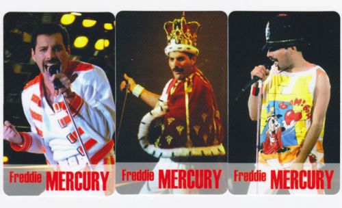 Sběratelská série kartičkových kalendáříků Freddie Mercury DOPRODEJ