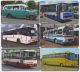 Sběratelská série kartičkových kalendáříků Autobusy III 